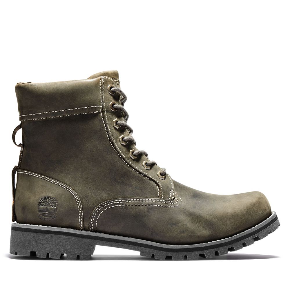 Timberland Mens 6-Inch Boots Rugged Waterproof II - Olive - India MS0735961